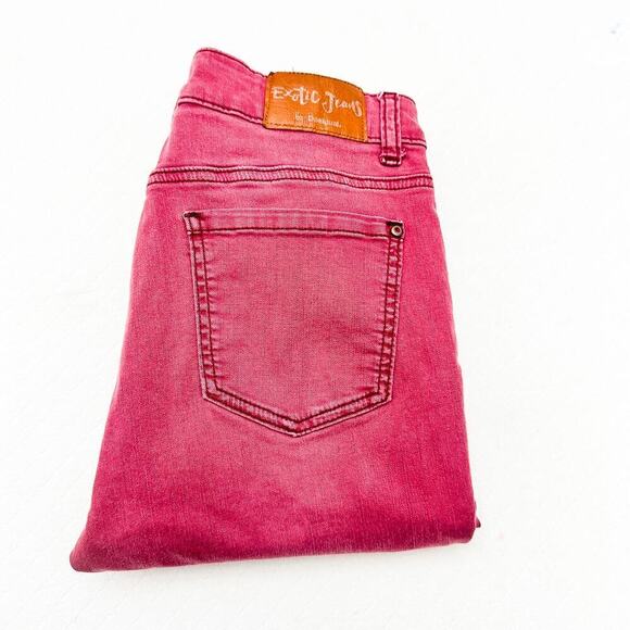 Desigual Pakaian Jadi Wanita Celana Embellished Ankle Denim Jeans Size 28 - Picture 1 of 9